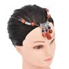Geometric Ethnic Style Beaded Headdress Tassel Tassel Forehead Headband  Women