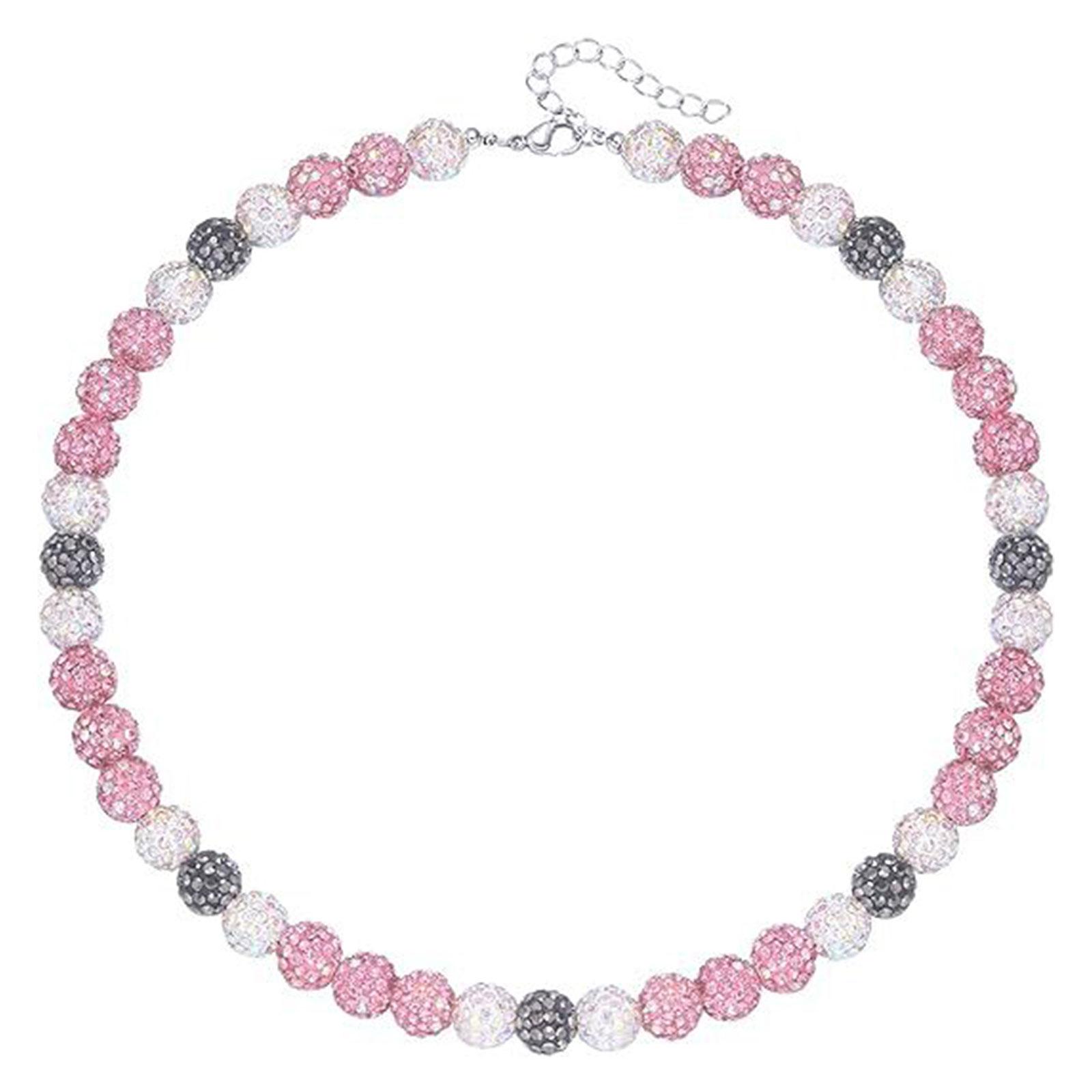 Спортивное бейсбольное ожерелье со стразами, цепочка на ключицу в виде дискотечного мяча, стильный спортивный аксессуар для профессиональных спортсменов 6