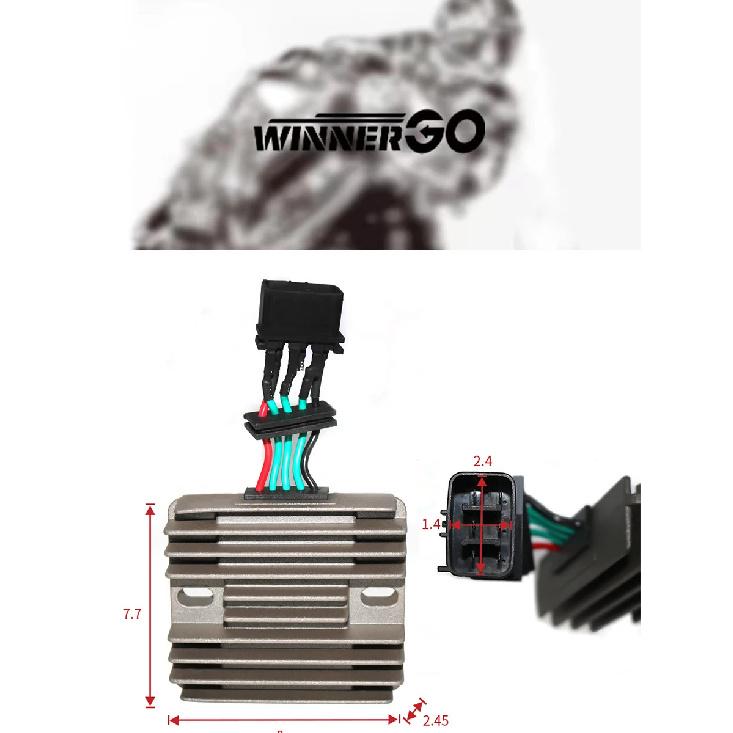 68V-81960 Voltage Regulator Rectifier Assy For Yamaha 50 60 70 75 90 115 HP 4-Stroke Outboard 68V-81960-00-00 6D3-81960-00-00