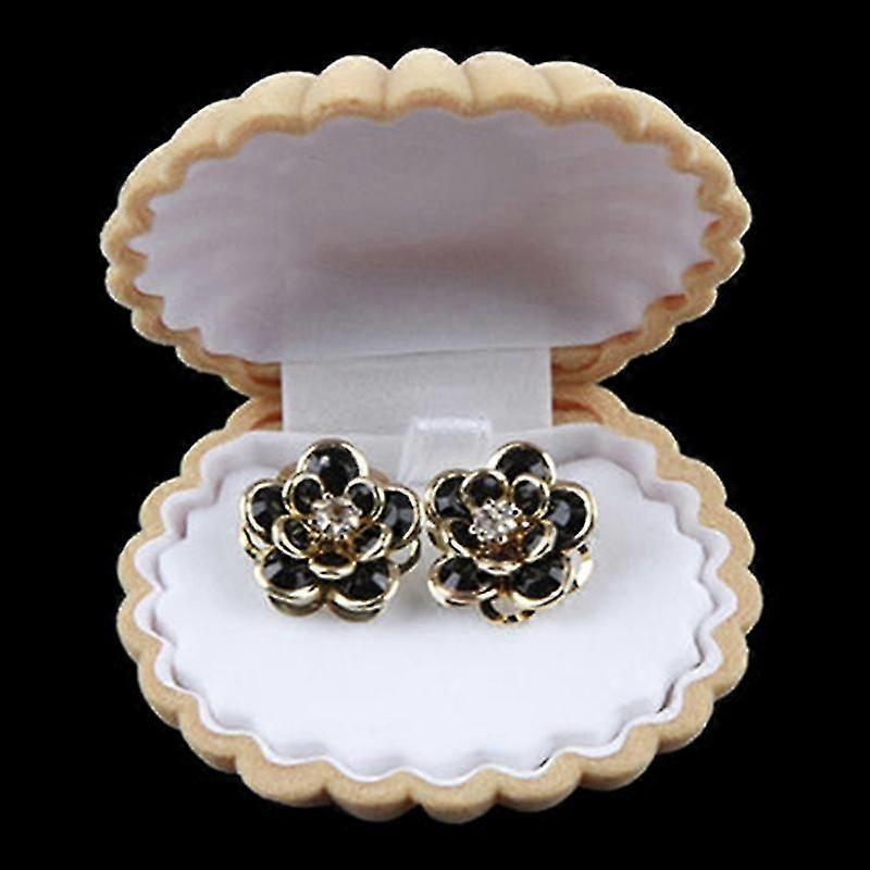 Cute Sea Shell Earring Ring Necklace Display Storage Organizer Gift Jewelry Box BoSaiD