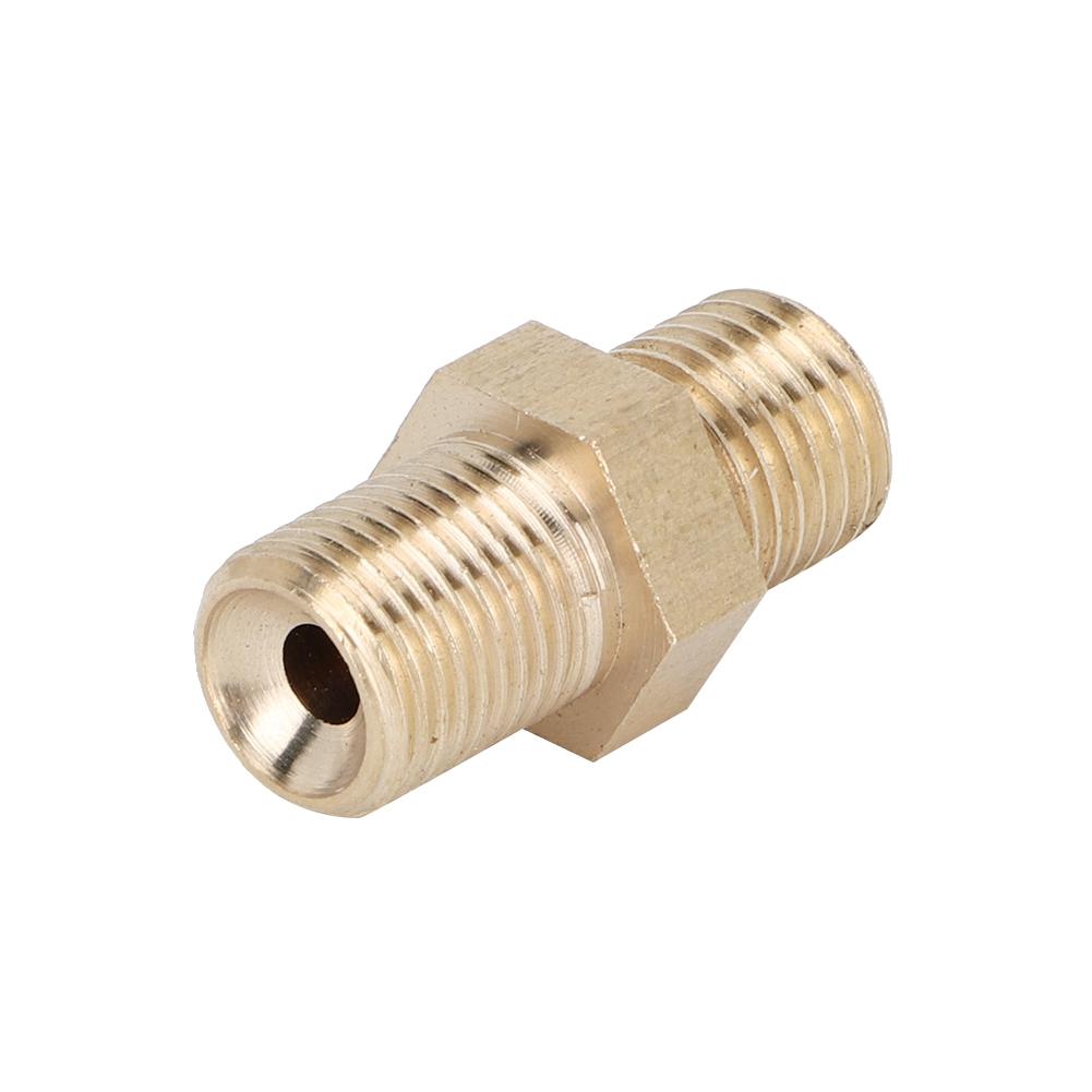 4AN Oil Inlet Feed Adapter with 1.0mm Restrictor for GT28 GT30 GT35R Ball Bearing Turbo