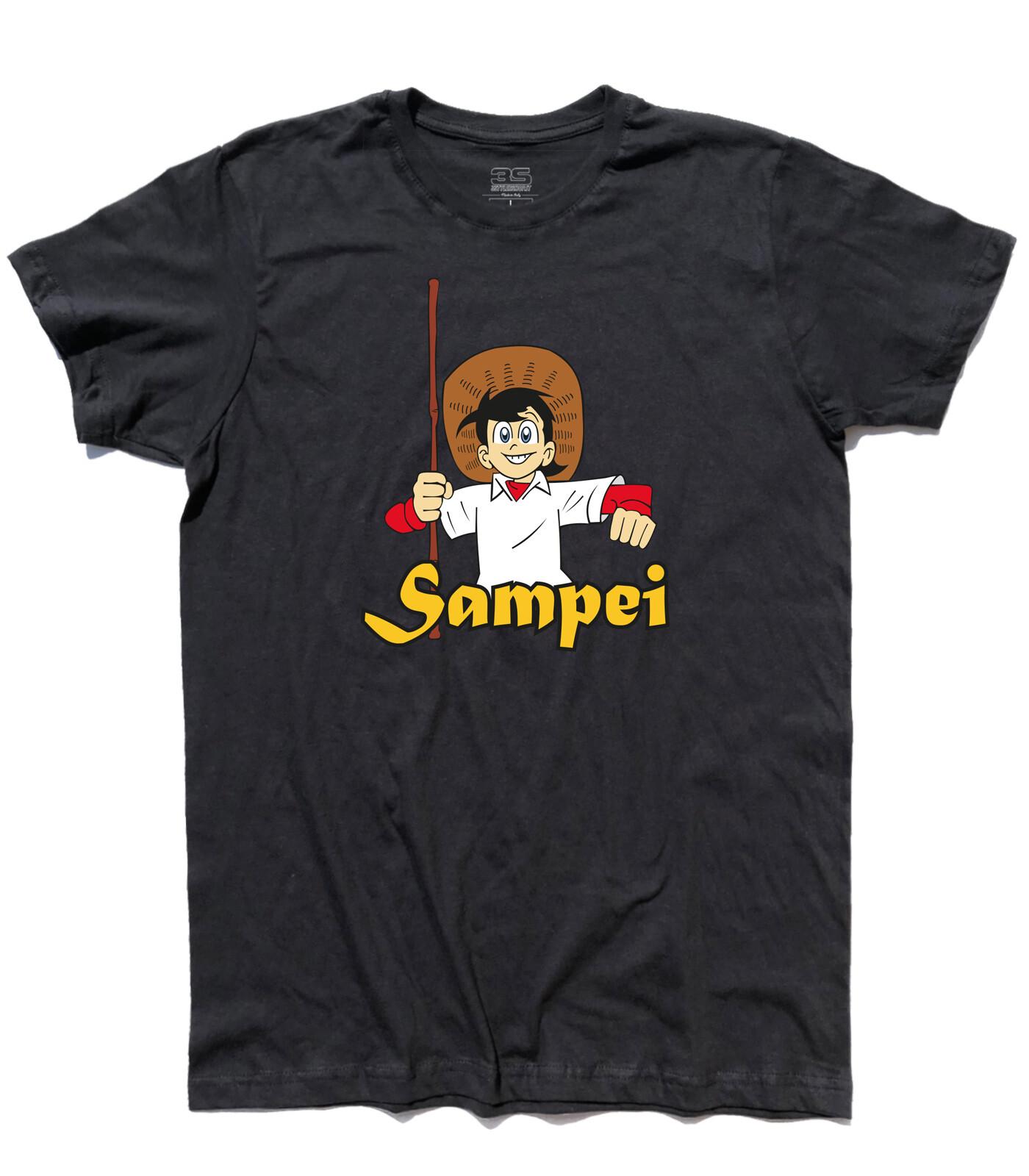 Camiseta Hombre Sampei el Pescador Pesca Fish Pesca Japón Cartones Años 80 Unisex T-Shirt XXXXL