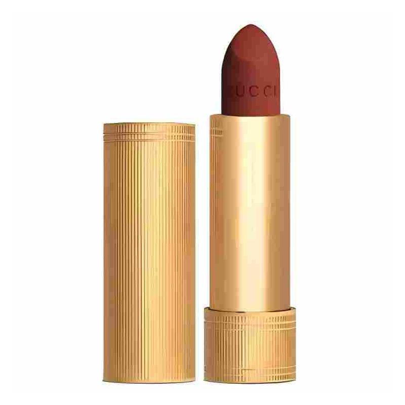 Gucci Luxury Makeup Lipstick Set Matte Velvet Mist Satin Glazed Silky Anchor Red Square Scarf Velvet Matte Lipstick 208 3.5g + Pull Red Square Scarf