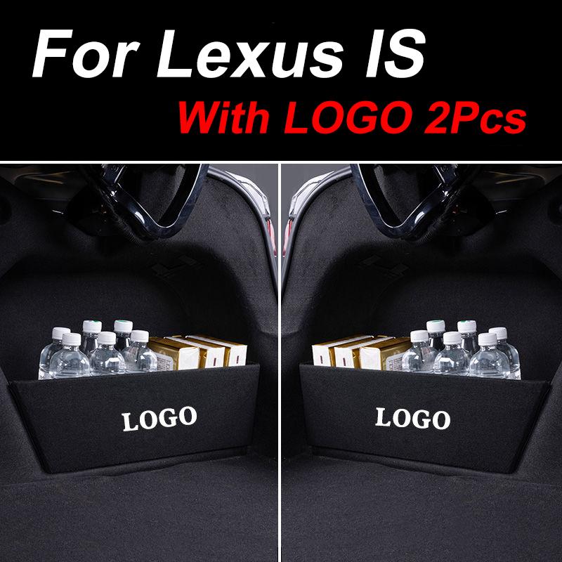 For Lexus IS XE30 2014 2015~2024 Car Interior Car Trunk Storage Partition Multifunction Storage Box Thicken Trunk Side Partition