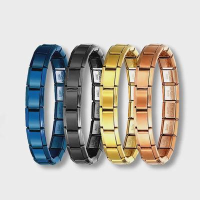 Italian DIY Detachable Titanium Steel Personalized Fashion Bracelet