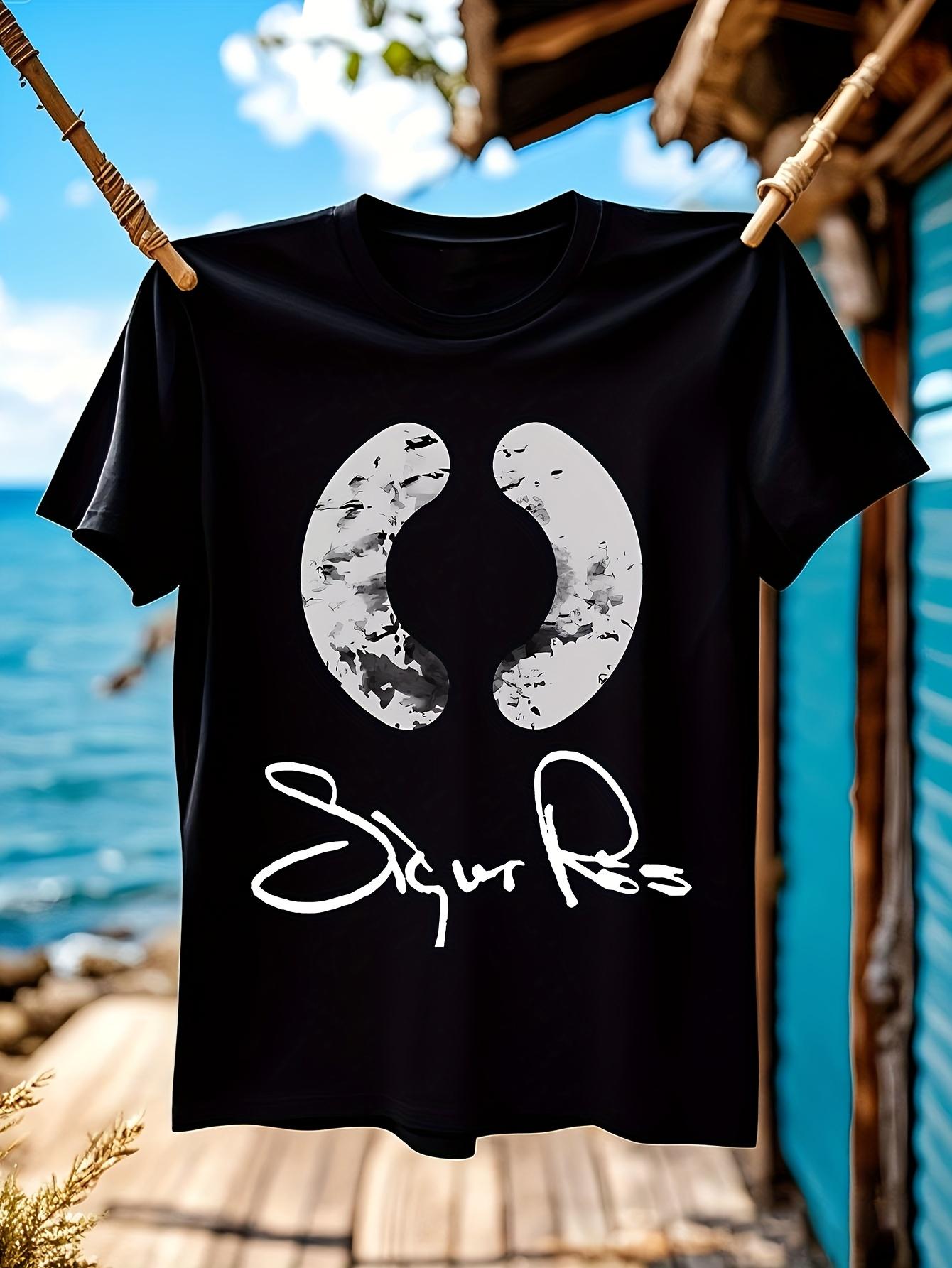 Sigur Ros Rock Band 94 Tshirt - Minimalist Logo Graphic Tee S