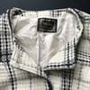 Rojita Tweed No Collar Jacket Women’s S-M White Black Check(USED)
