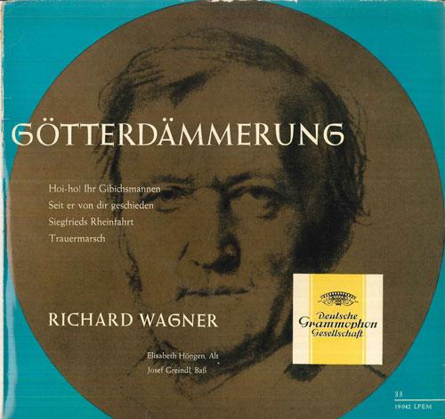 LP Record FERDINAND LEITNER, WURTEMBERGISCHES - Wagner Gotterdammerung - Ausschnitt LPEM19042 DEUTSCHE GRAMMO 1959 Germany Classical Used