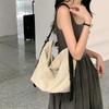 Minimalist Retro Style Cotton and Linen Tote Bag, New Lazy and Relaxed Commuting Women's Bag, Large Capacity Shoulder Bag for Women