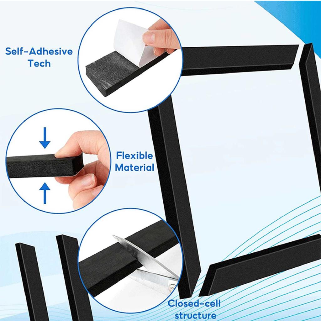 3-RV Conditioner Gasket Replacement, RV AC Gasket And Seal Kit, Leak-Proof RV A/C Seal, RV Roof Seal For Trailer, Van