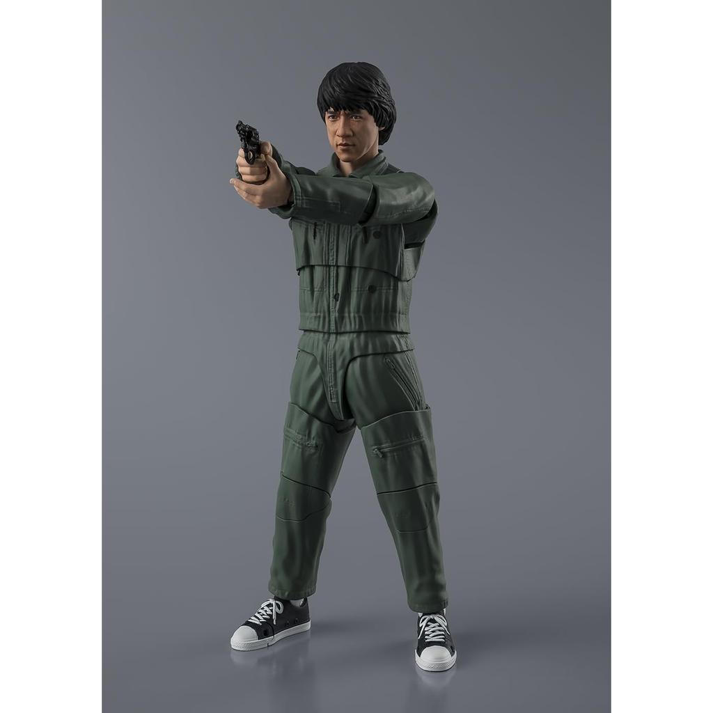 TAMASHII NATIONS S.H. Figuarts Chan Ka-Kui Figure (Police Story) 150mm PVC & ABS Action Figure - Painted and Articulated