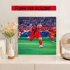 Haaland Customize Your Name Diamond Painting Round Diamond Diy Frameless Holiday Artwork Suitable For Home Office Wall Decoration
