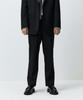 Maedeumaleuseu Tapered Hidden Banding Slacks Black Mmffmsp-103Bk