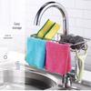 Kitchen Sink Organizer Rack for Dishwashing: Drain Basket for Sponges, Brushes, Scouring Pads, Rags