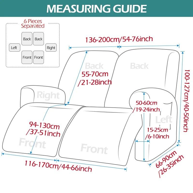 Velvet Lazy Boy Recliner Sofa Cover Stretch Recliner High Quality Sofa Slipcover For Living Room Recliner Sofa