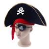 Halloween Tilbehør Kraniet Hat Caribisk Pirat Hat Pirateri Hatte Kaper Kasket Fest Rekvisitter Cosplay Kostume Teater Legetøj