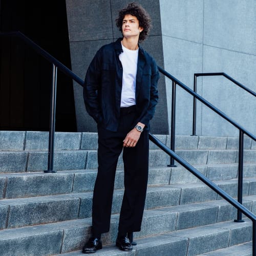 Casio G-Shock GM-2110D-2B Men's Watch, Overseas Model