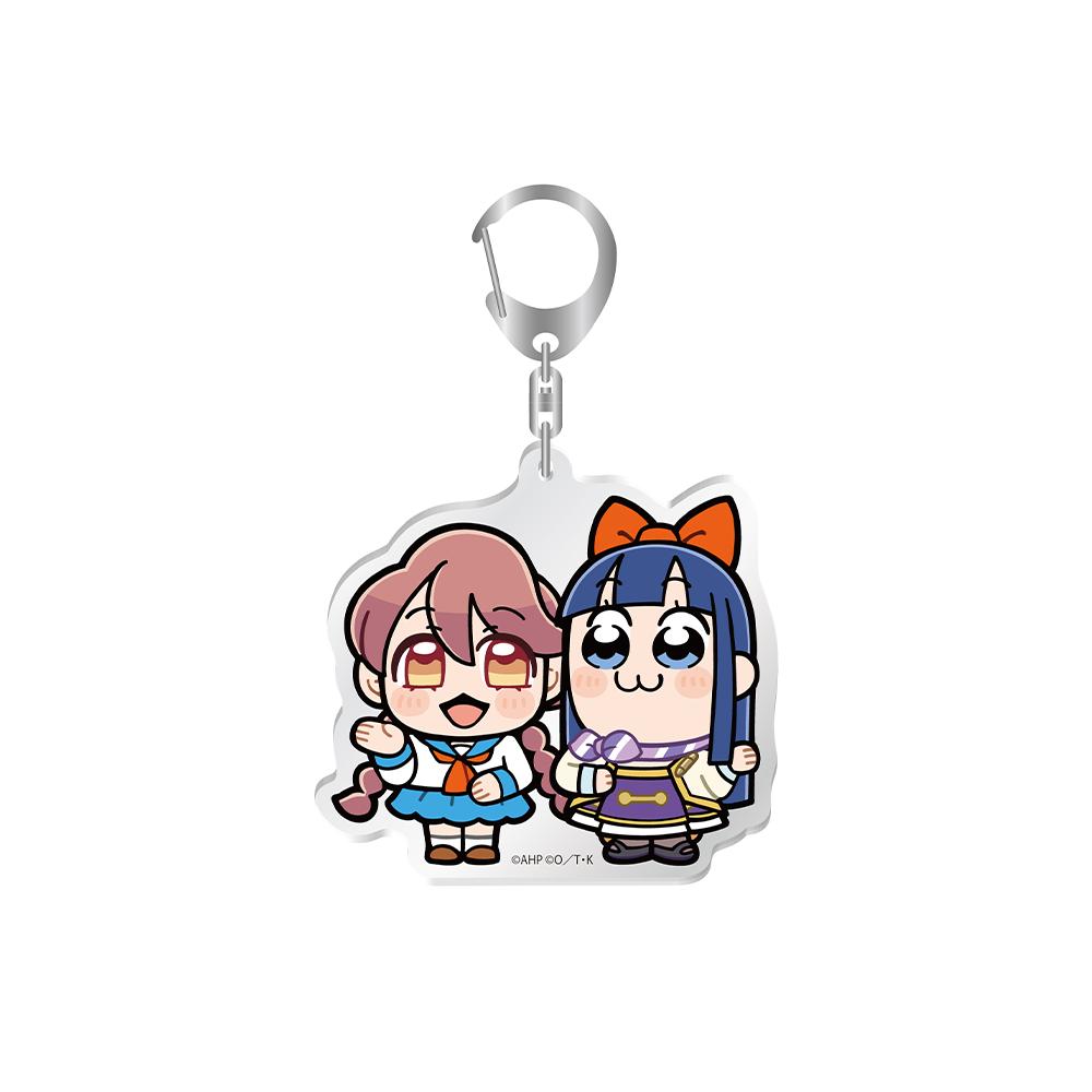 

Apocalypse Hotel Yachiyo Ponko Doorman Robot Environment Checker Robot The Owner Official Acrylic Keychain Bag pendant Fans Gift 6 cm