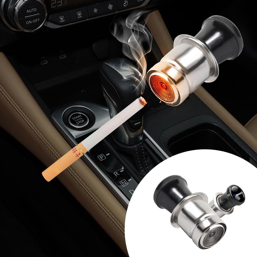Car Styling Metal Windproof Cigarette Lighter Power Socket Plug Accessories For Volvo V40 V50 S40 S80 XC60 S90 XC90 S60 XC40 C40