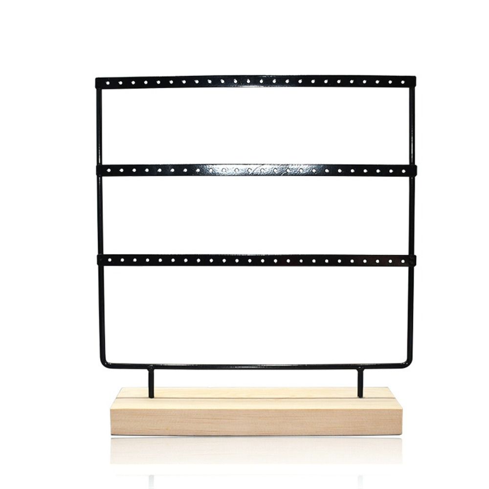 3-Tier Earring Display Holder Metal Ear Stud Rack Earring Organizer Jewelry Holder  Gift
