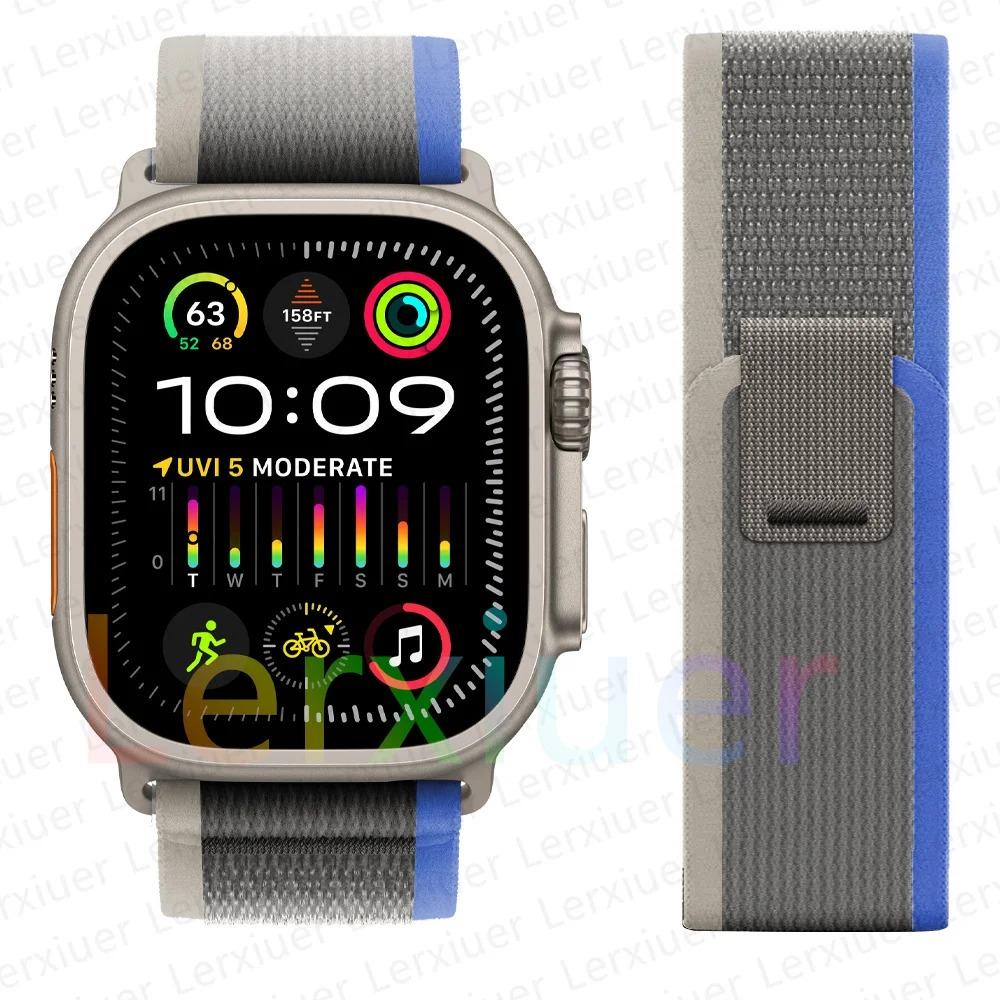 Armbänder für Apple Watch ultra2 Band 49mm 46mm 42mm 44mm 40mm 45mm 41mm Trail-Loop-Armband correa iwatch Serie se 3 7 8 9 10 11