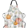 MaJiang Tiles Chef Apron 27 X 31 Inch Bamboos Dots Characters from 1 To 9 and Honors Mahjong Non-Pilling Bib Apron for BBQ Grilling Gardening with