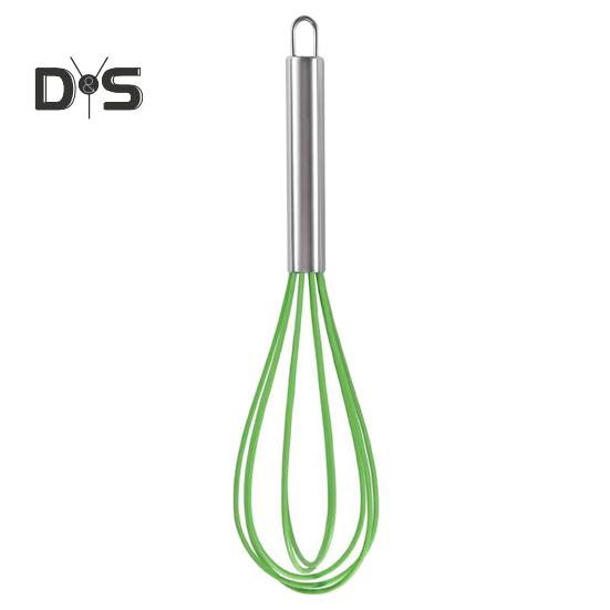 Frusta A Palloncino In Acciaio Inox Con Manico In Legno, 27 Cm – Perfetta Per Uova, Salse E Panna - 2