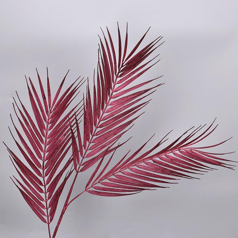 Dypsis Artificial Lutescens Palm Leaf Soft Rubber Leaves With Durable Material
