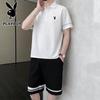 PLAYBOY Herren Sommer Polo & Shorts Set