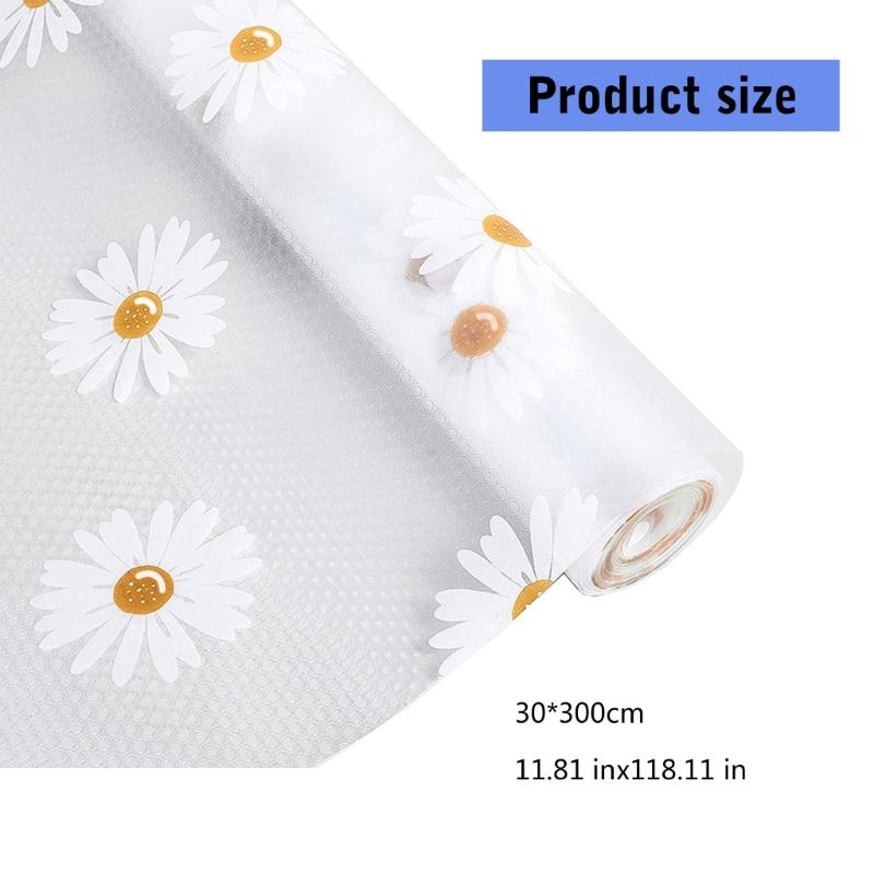Multipurpose Cabinet Liners Mats Durable Waterproof Shelf Liner for Kitchen Cabinets Nonslip Moisture Proof Pad