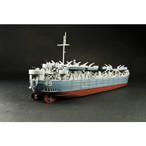AFV Club 1/350 WWII US Navy LST-1 Tank Landing Ship Plastic Model Kit SE73515