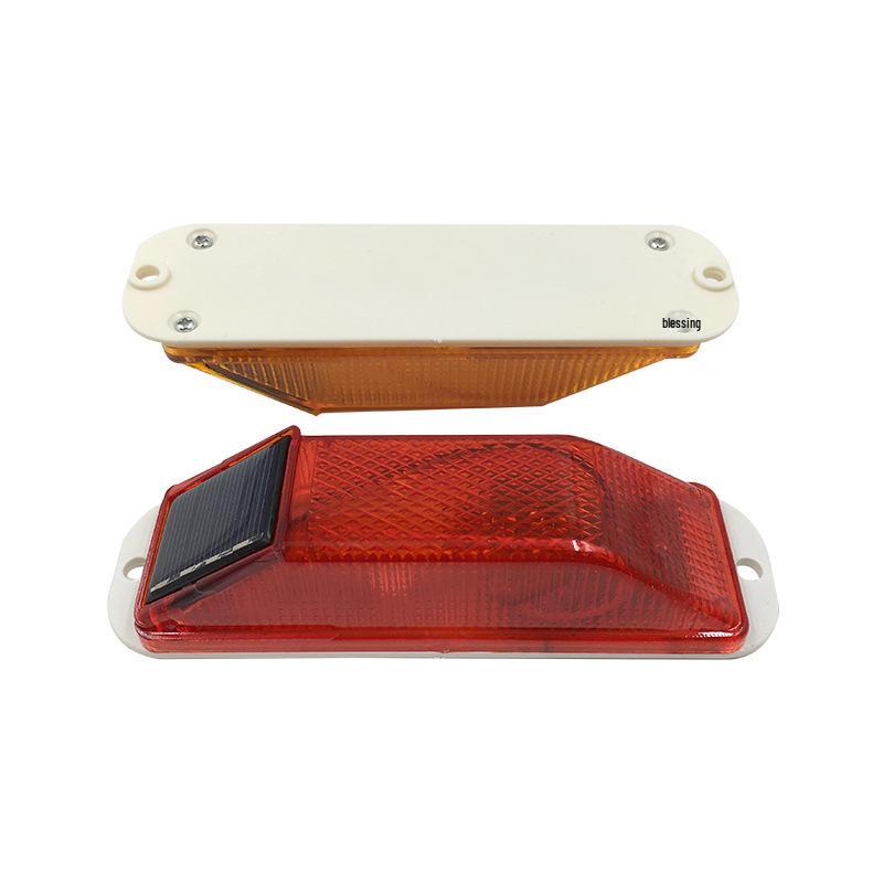 Guardrail Solar Warning Light - Reflective Marker and Night Flashing Light