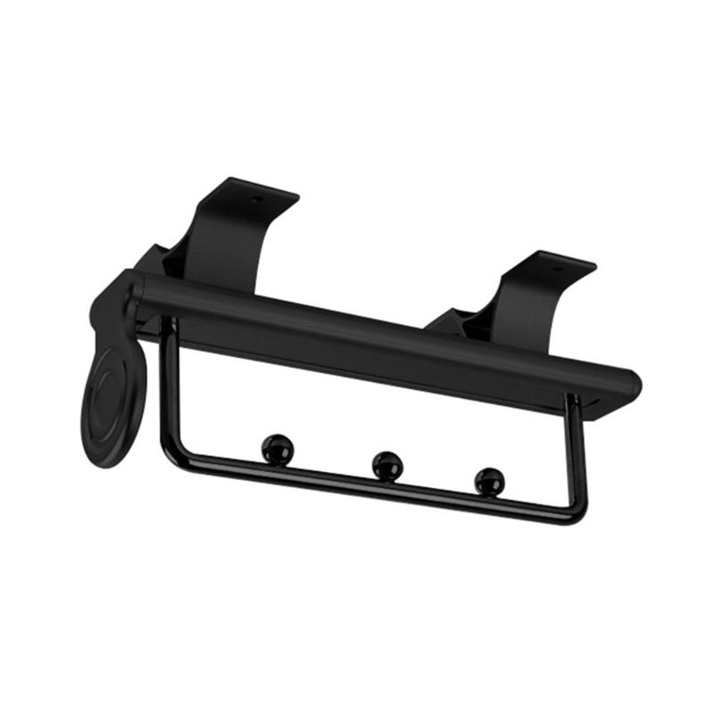 Top-Mounted Clothes Rack Adjustable Closet Rod Sturdy Metal Rack for Organized 1770₽