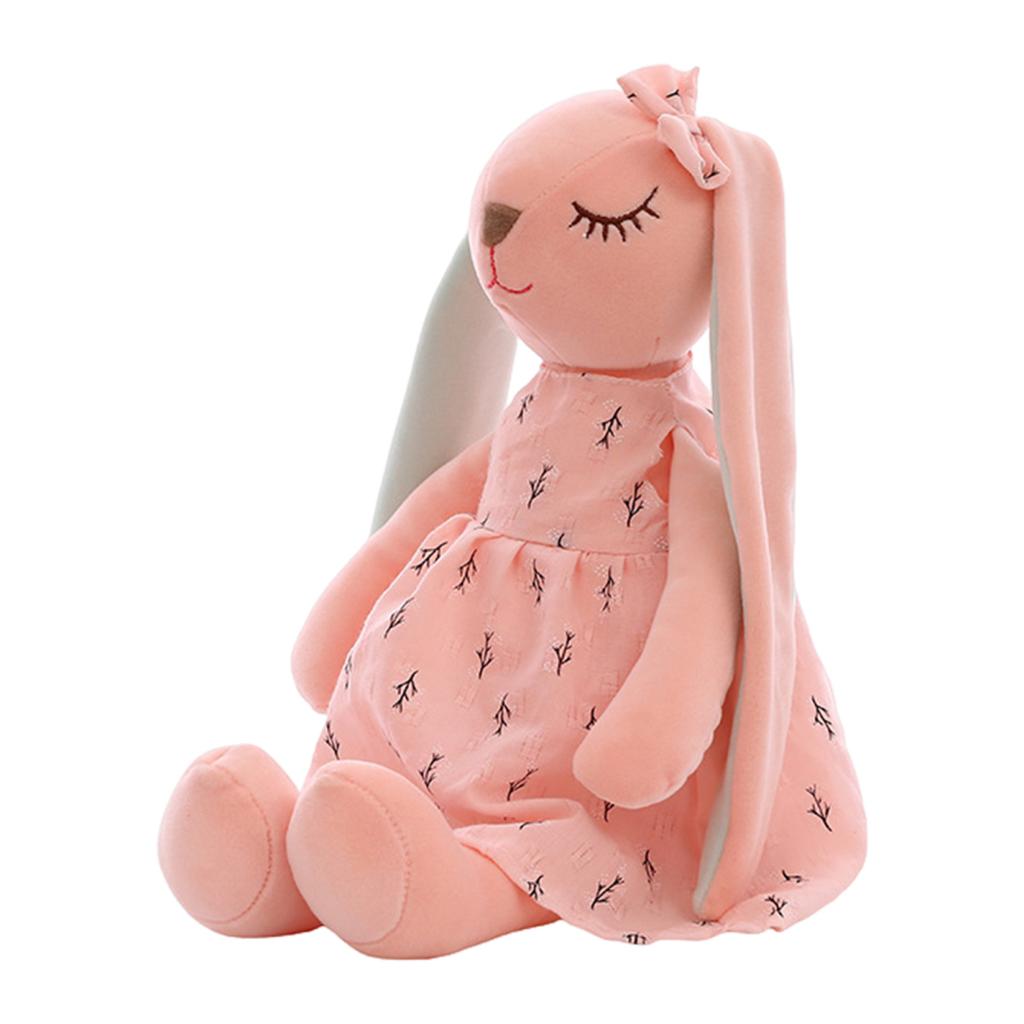 Yousheng Easter Bunny Plush Stuffed Animal Adorable Rabbit Doll Easter Bunny Souvenir Spring Festive Tabletop Ornament Easter Gifts for Kids