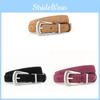 Ceinture en Cuir pour Femme avec Boucle à Ardillon Classique pour Tenues Décontractées et d'Affaires