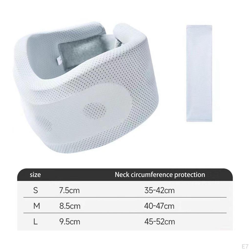 Neck Brace Soft Adjustable Comfortable Support for Sleeping Women & Men