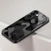 Camouflage-Muster gehärtetes Glas Handyhülle geeignet für Samsung Galaxy S26 S25 S24 S23 S22 S20 FE/Ultra/Plus5G sturzsicher