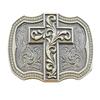 Retros Crosses Belt Buckles Durability Alloys Materials Belt Buckles for Daily Commute and Leisure Activity