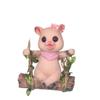 Adorable Pig Pot Hanger: Outdoor Garden Cartoon Animal Ornament for Planters, Courtyard Decor, and Flower Pots Resin Figurine.