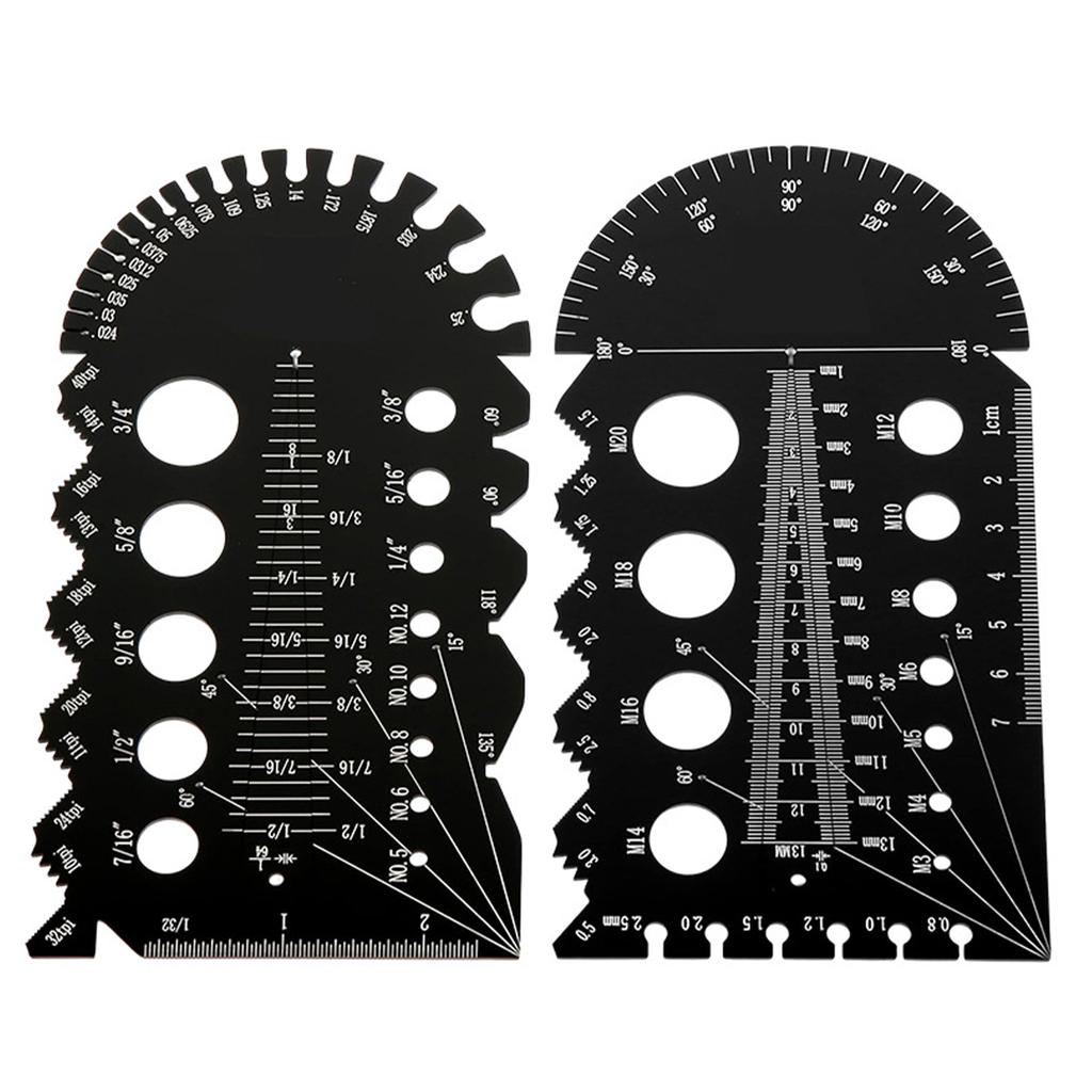 Bolt and Nut Identifiers Gauges Nut Bolt Size and Thread Identifiers Thread Pitches Gauges Standard Metric & Imperials