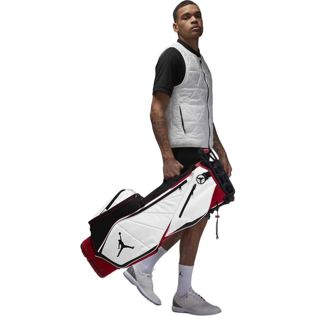 Jordan Fade Away Golfový vak Bílá/Varsity Červená Unisex Streetwear FN0522-632
