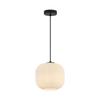 Decorative Pendant Light 1xE27 23W IP20 – Opal/Black