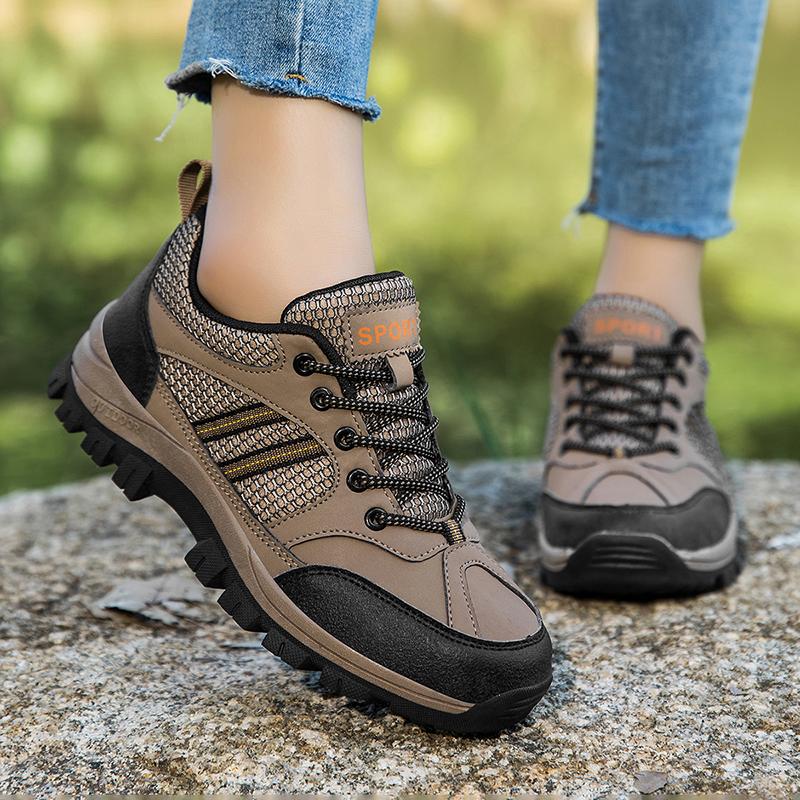 TUINANLE Zapatillas de Senderismo para Mujer Zapatillas de Exterior Resistentes al Desgaste Hombres Zapatillas de Trekking Caminar Caza