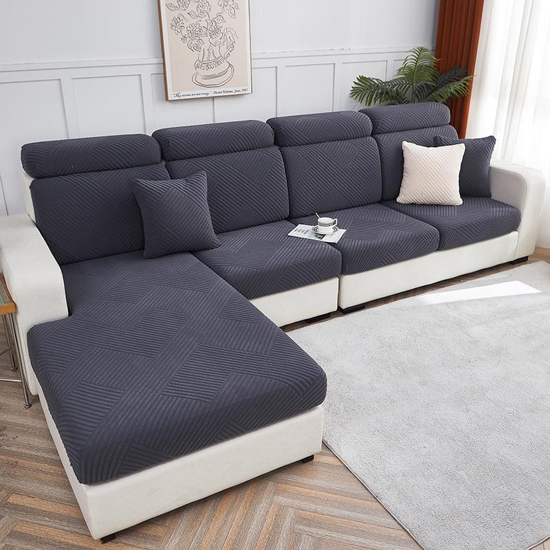 

Three-dimensional Jacquard Sofa Fitted Cover, Combinable Sofa Cushion Cover, All-season Universal Sofa Slipcover s-headrest cover