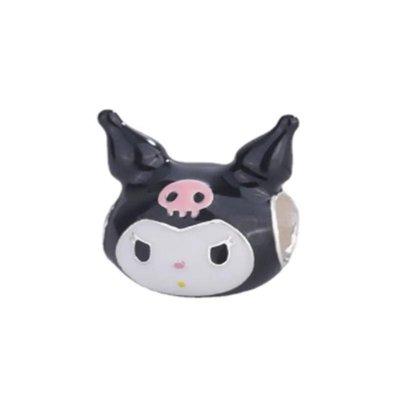 925 Silver,Cartoon Cute Cat,Dog Bead Pendant,Suitable for Original Bracelet DIY Accessories,Exquisite Jewelry
