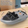 Remote Control Boat, 2.4GHz Water tight Karting Ship with Brushless Motor for Pools and Lakes, Mini Electric Toy for