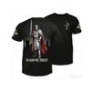 England Knights Templar Warrior United Kingdom UK British Britain MMA Boxing Muay Thai T-shirt Print 3D Unisex Training Gym Fitness Workout Sport