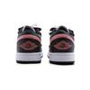 Jordan Air Jordan 1 Slip Resistant Abrasion Resistant Low top Vintage Basketball Shoes Women's Black Pink DC0774-101(Team44-B)