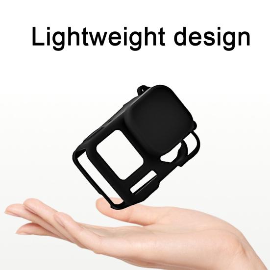 Protector de Lente para Cámara de Acción Cubierta Protectora a Prueba de Golpes Resistente a Impactos Fácil Instalación Funda de Silicona para Cámara de Acción para Insta360 Ace Pro 2