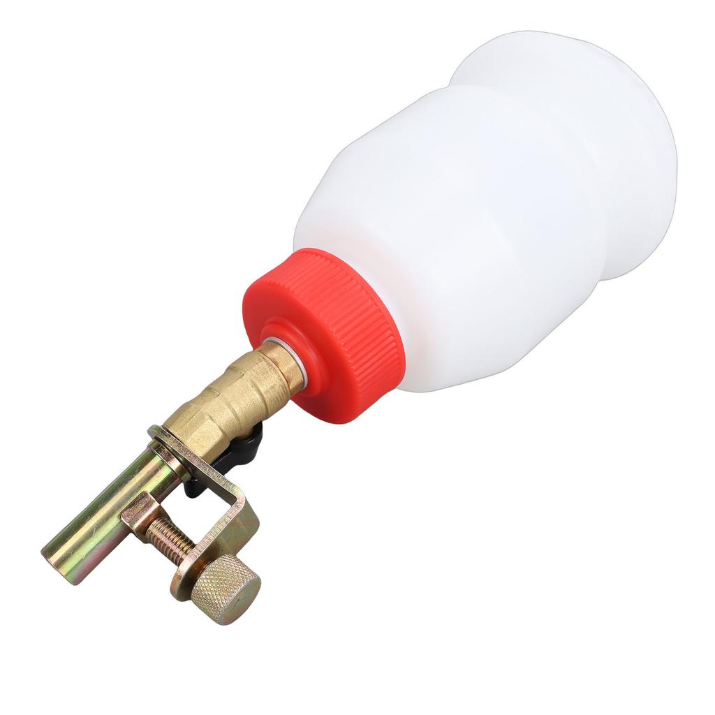 1L Master Cylinder Brake Fluid Refilling Bottle Brake Bleeder Dispensing Tool Kit for Automotive Brake Flush Bleeding